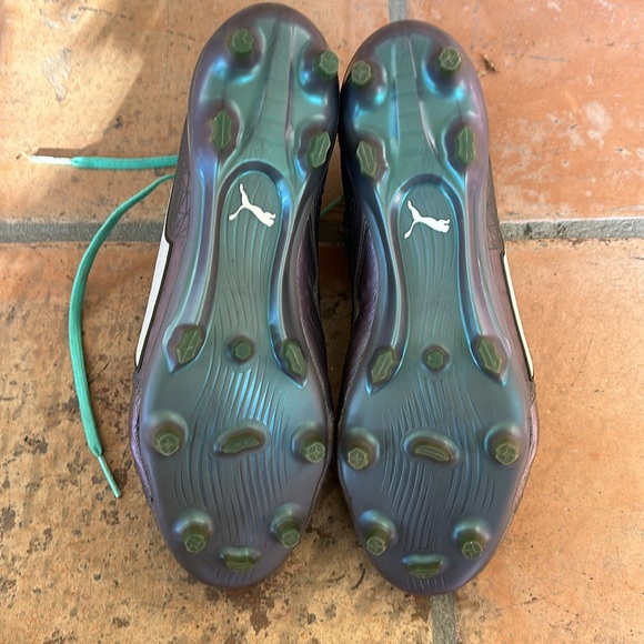 Puma ONE 1 IL Leather FG/AG Soccer Cleats (US 11.5) - Picture 4 of 9